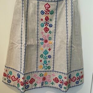 Boden linen and cotton skirt